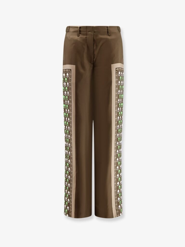 Silk trousers