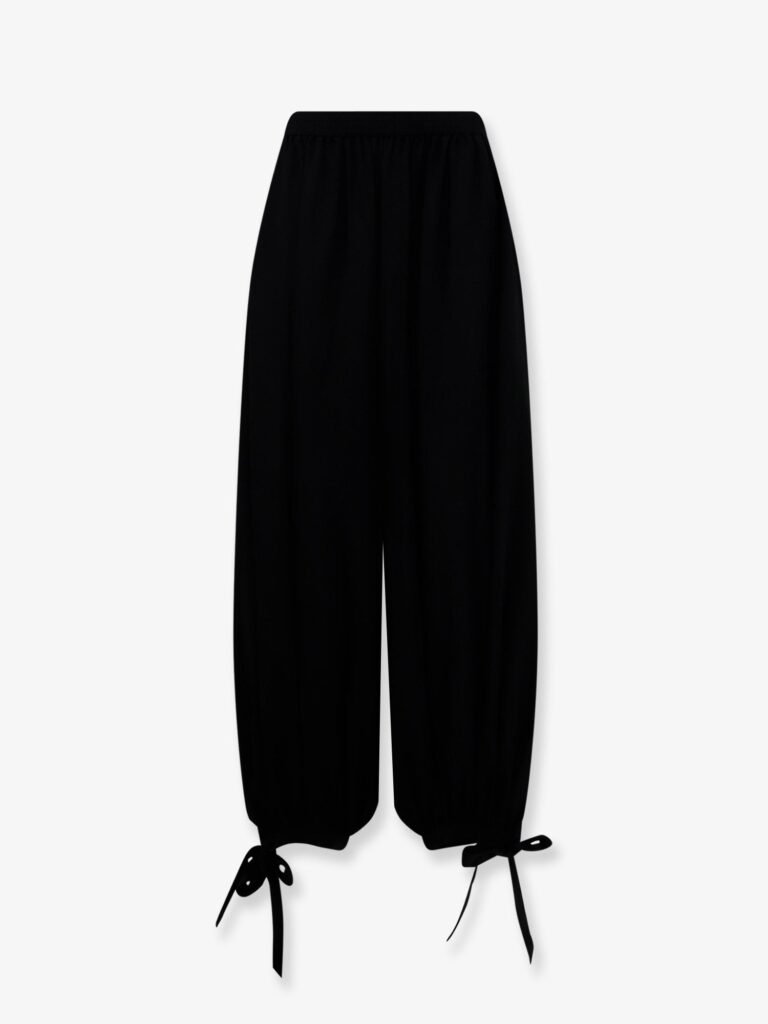 Silk trousers