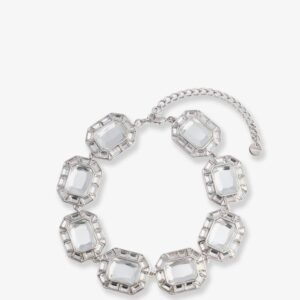 Silver Crystal Necklace