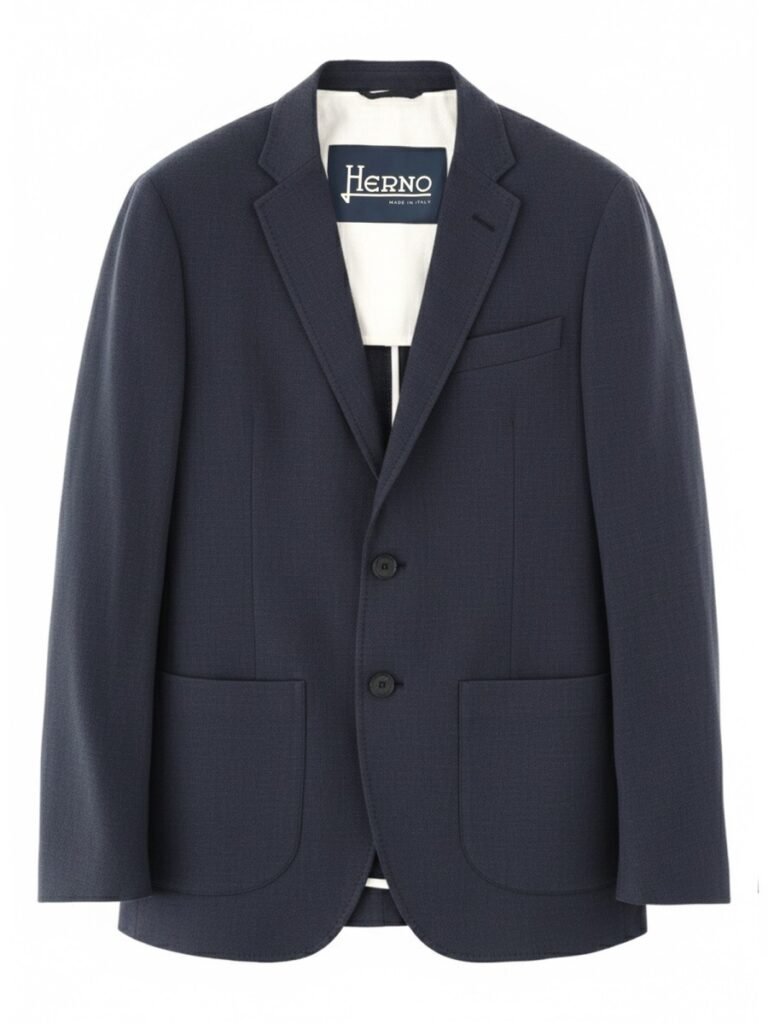 SINGLE-BREASTED LINEN JACKET