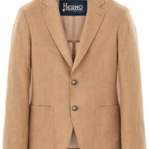 SINGLE-BREASTED LINEN JACKET