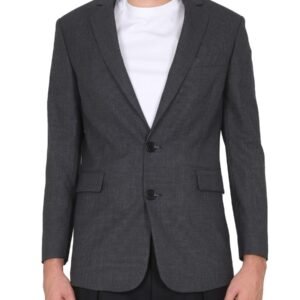SINGLE-BREASTED VIRGIN WOOL JACKET