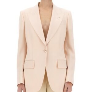 SINGLE BREASTED WOOL JACKET