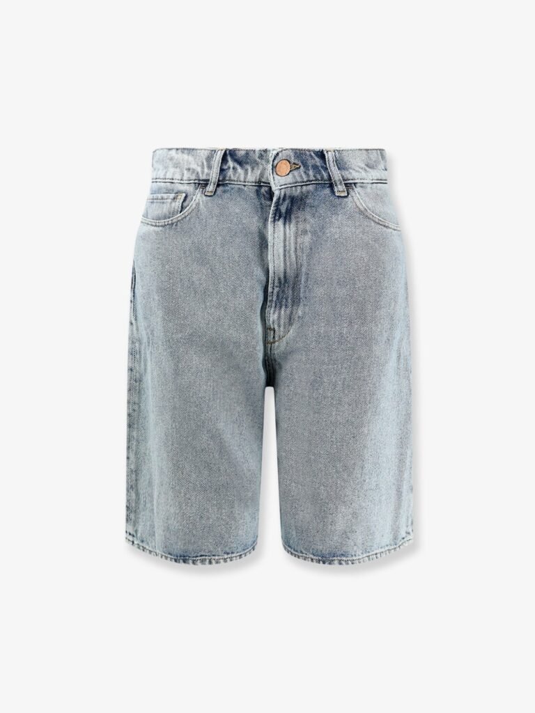 Skater blue denim bermuda shorts