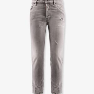 Skater Jeans with Destroyed effect