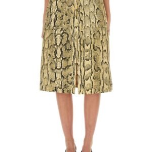 SKIRT WITH ANIMAL PATTERN