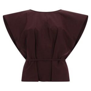 SLEEVELESS TOP WITH BELT