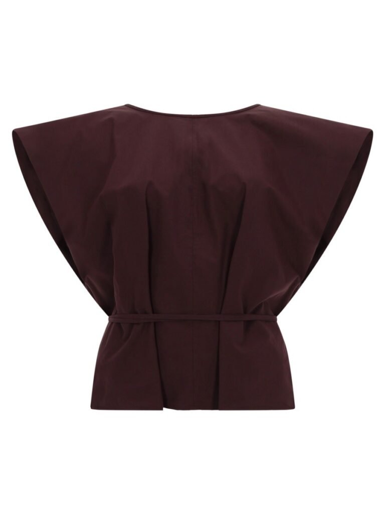 SLEEVELESS TOP WITH BELT