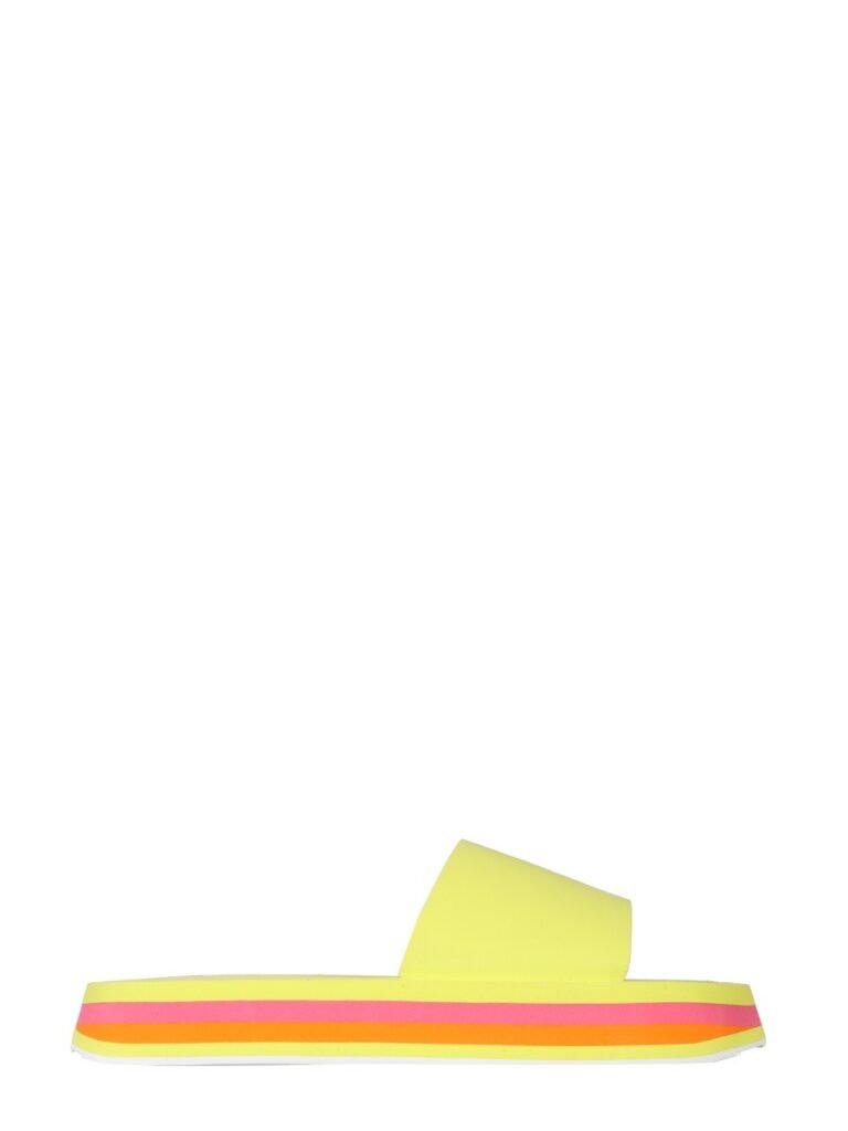 SLIDE PLATFORM SANDALS