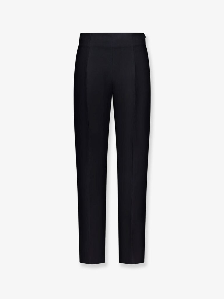 Slim Evening wool and silk trousers