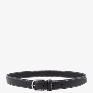 Slim Grained leather belt