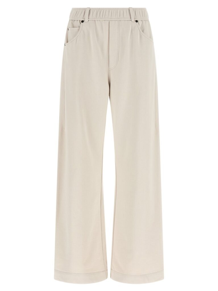 Smooth sweatshirt joggers