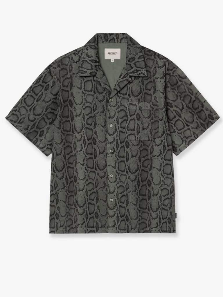 Snake Camouflage cotton shirt