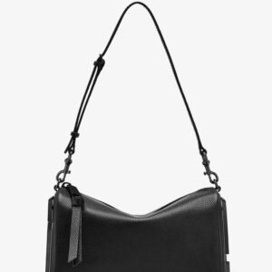 Snapshot hammered leather shoulder bag