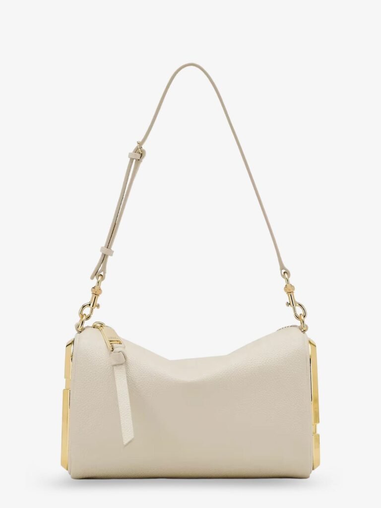 Snapshot Hammered Leather Shoulder Bag