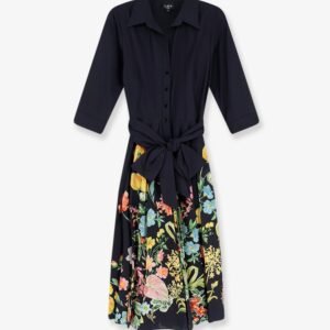 Spritz cotton chemisier dress