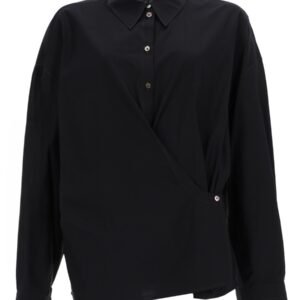 "STRAIGHT COLLAR TWISTED" SHIRT