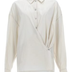 "STRAIGHT COLLAR TWISTED" SHIRT