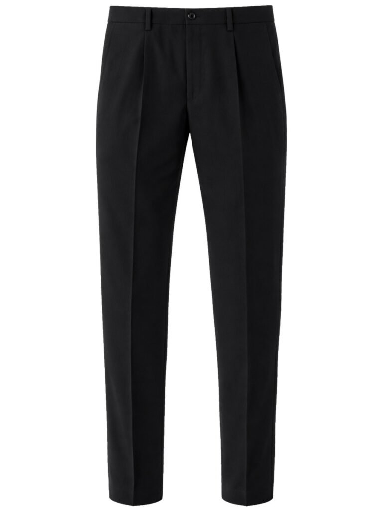 STRAIGHT WOOL PANTS