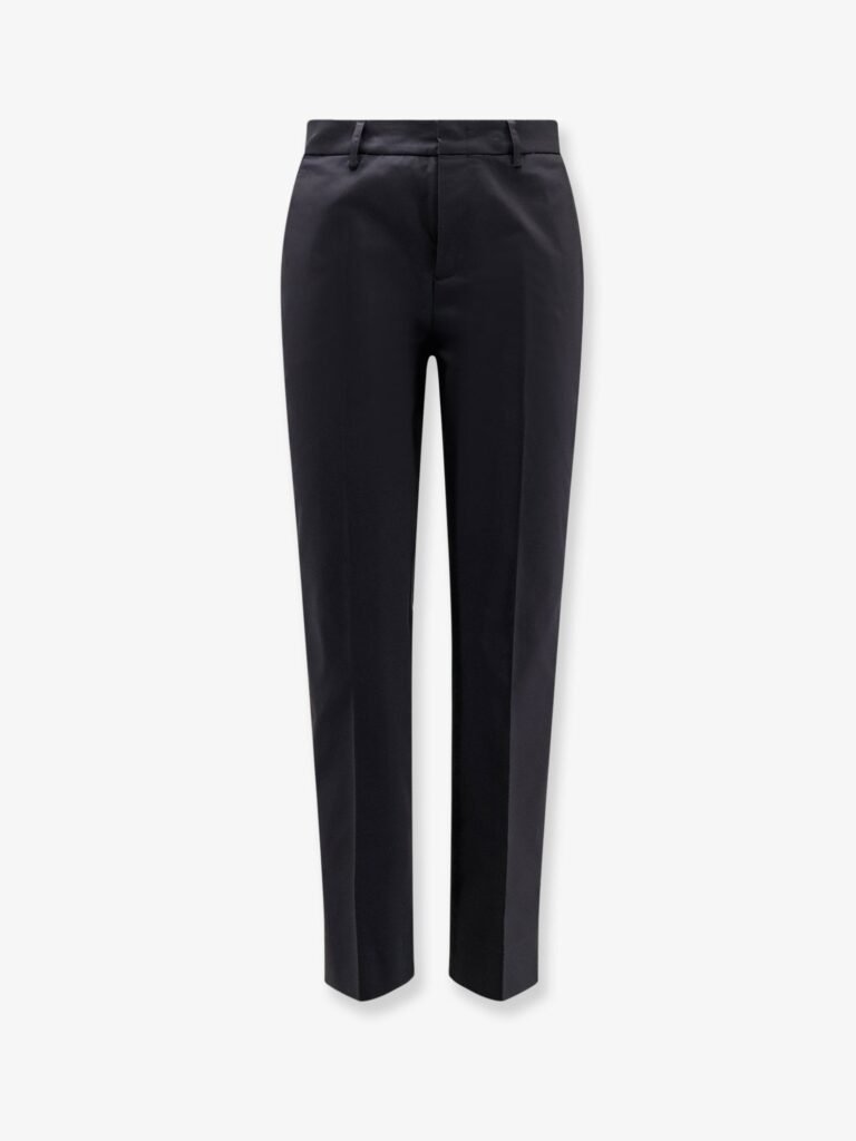 Stretch cotton trousers