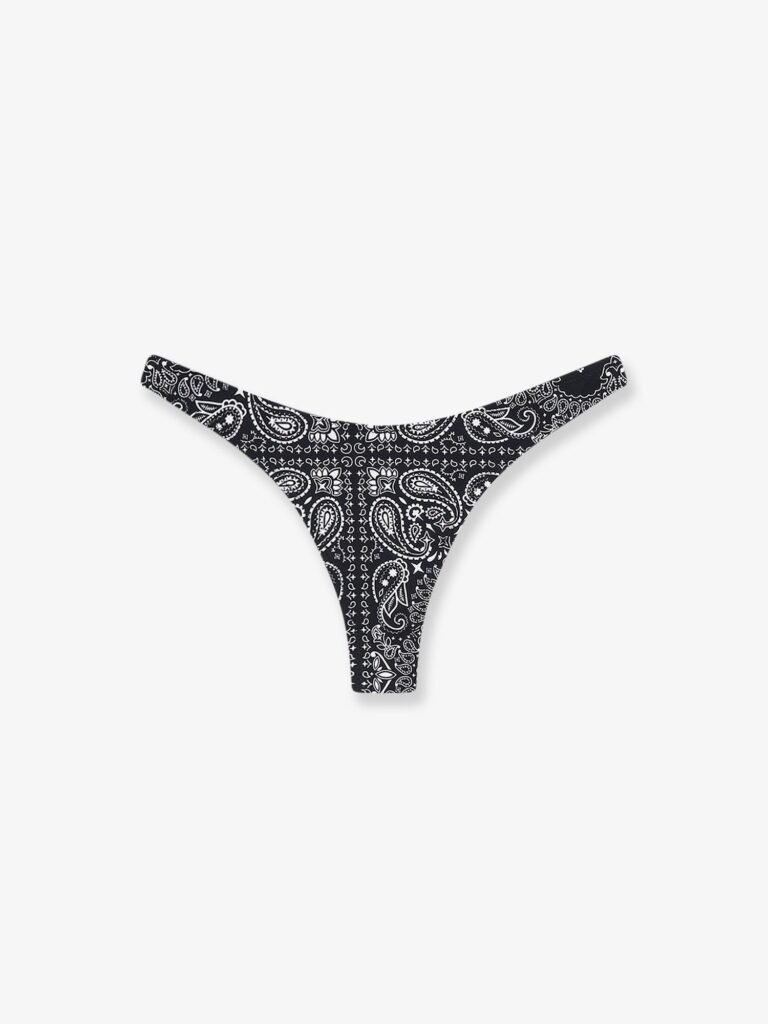 Stretch nylon bikini bottoms