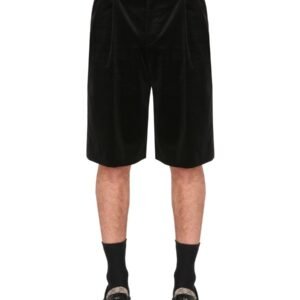 STRETCH VELVET SHORTS