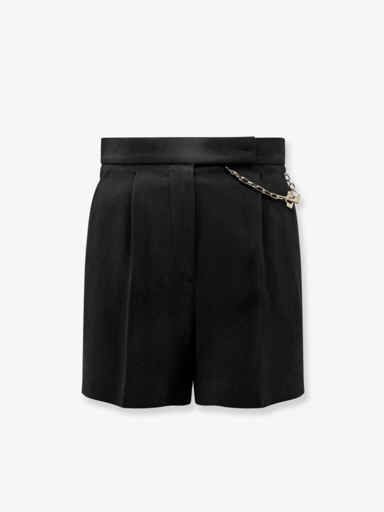Stretch viscose shorts