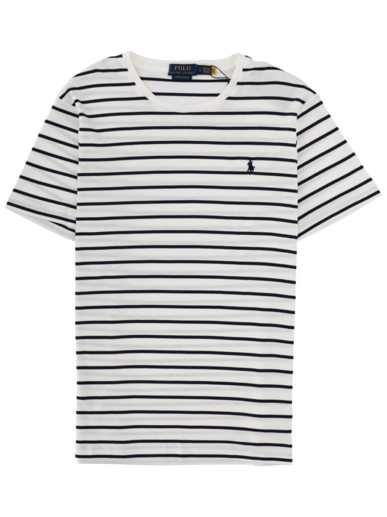STRIPED LOGO T-SHIRT