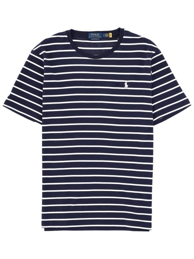 STRIPED LOGO T-SHIRT