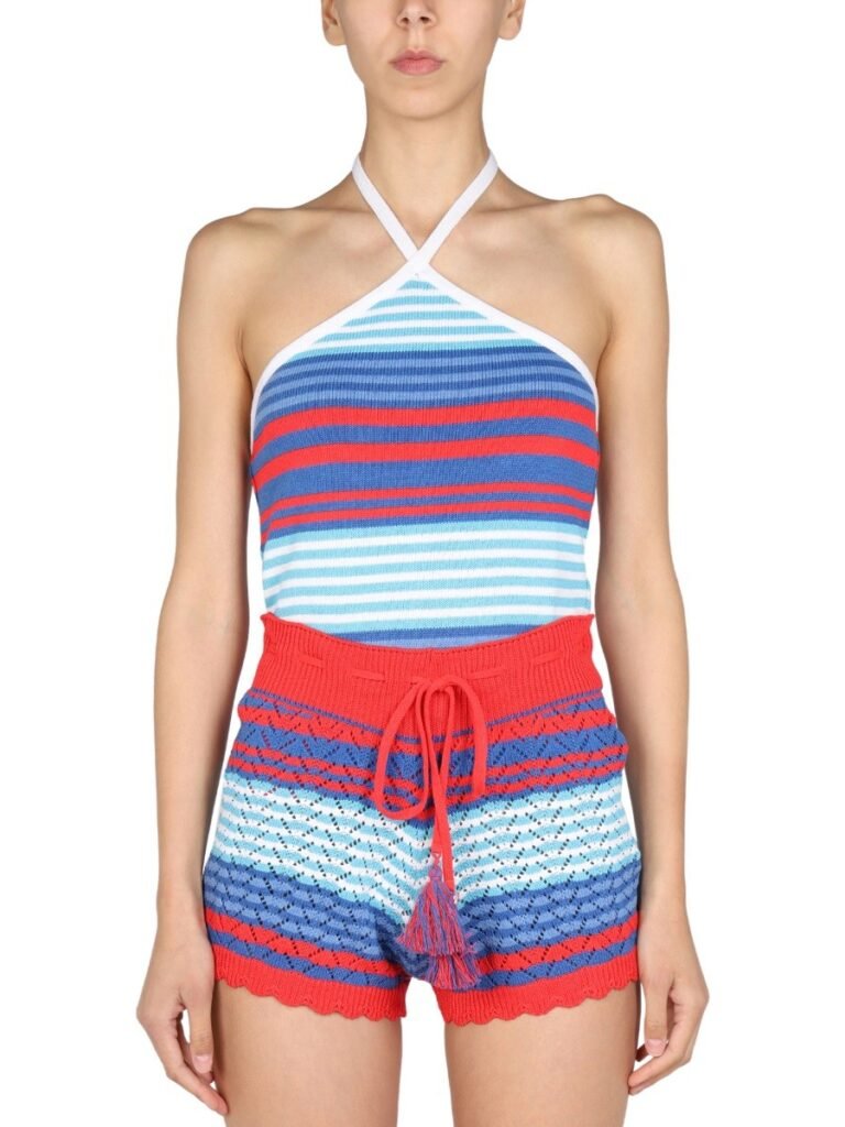 STRIPED PATTERN TOP
