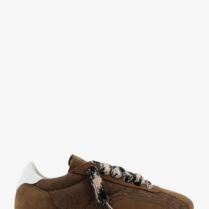 Suede and nubuck sneakers