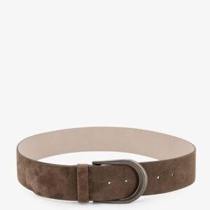 Suede belt