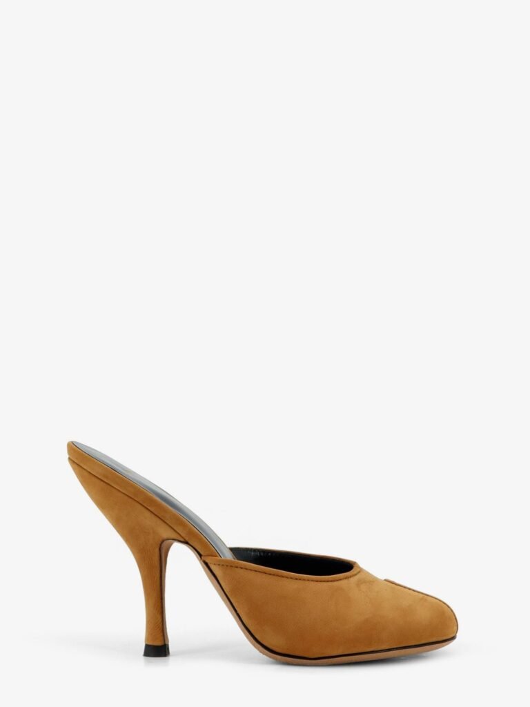 Suede Date Mule Sandals