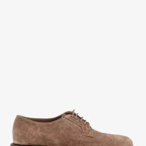Suede lace-up