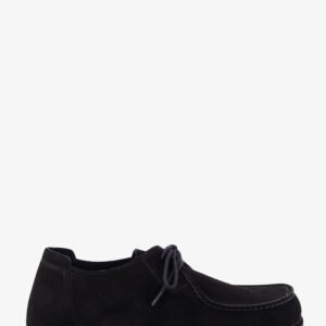 Suede lace-up