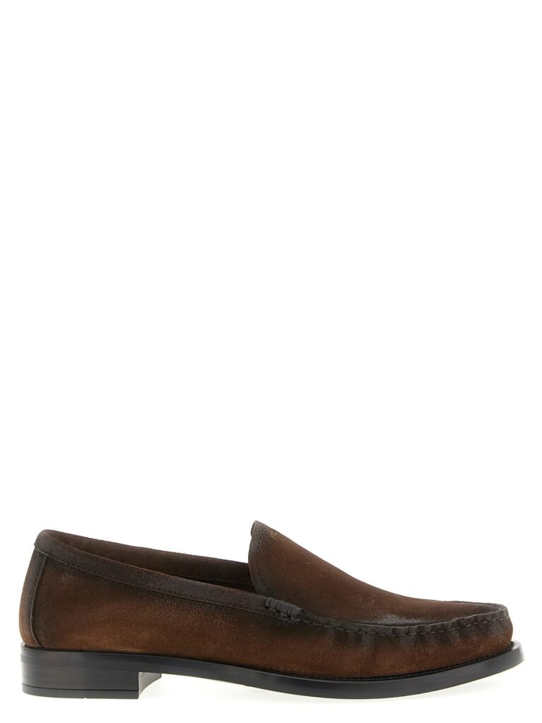 Suede loafers