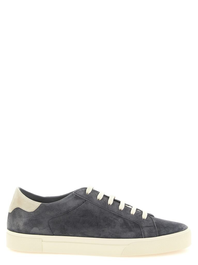 Suede sneakers
