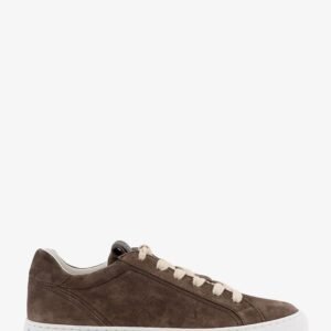 Suede sneakers with Monili detail