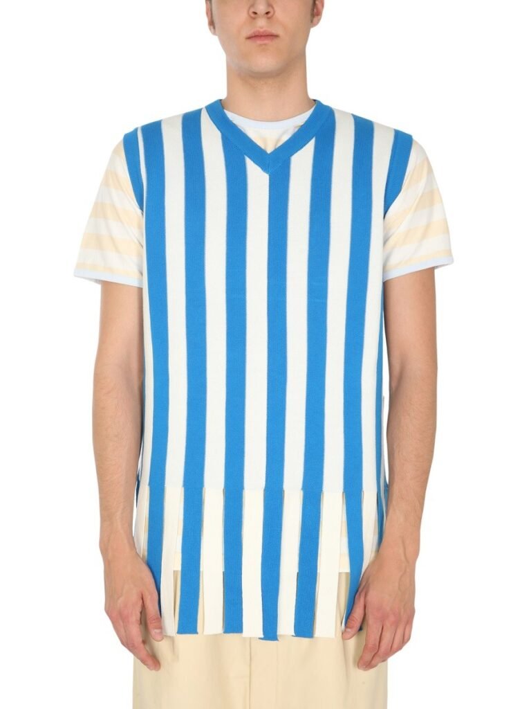 SWEATER WITH STRIPED PATTERN