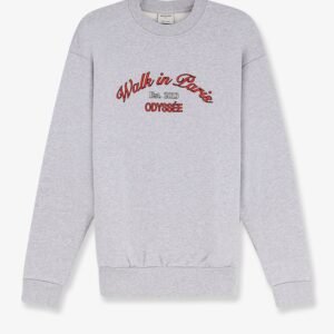 Sweatshirt with embroidered logo on the front