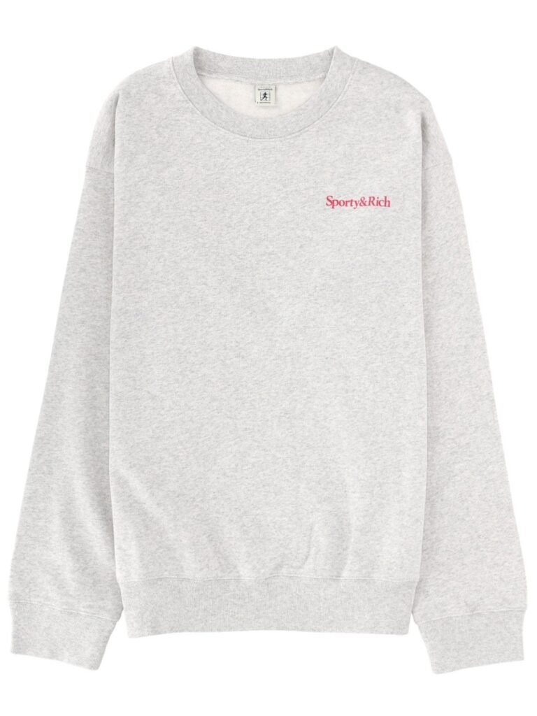 SWEATSHIRT WITH LOGO AND PRINT