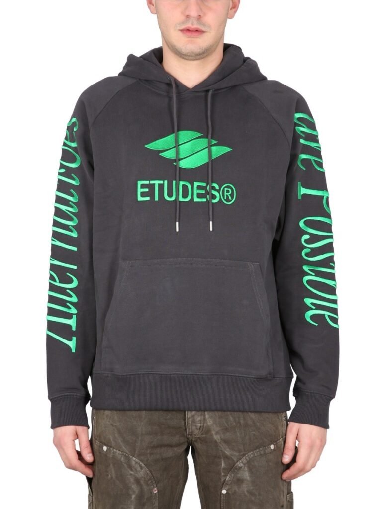 SWEATSHIRT WITH LOGO EMBROIDERY