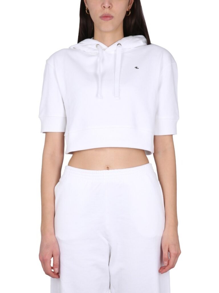 SWEATSHIRT WITH LOGO EMBROIDERY