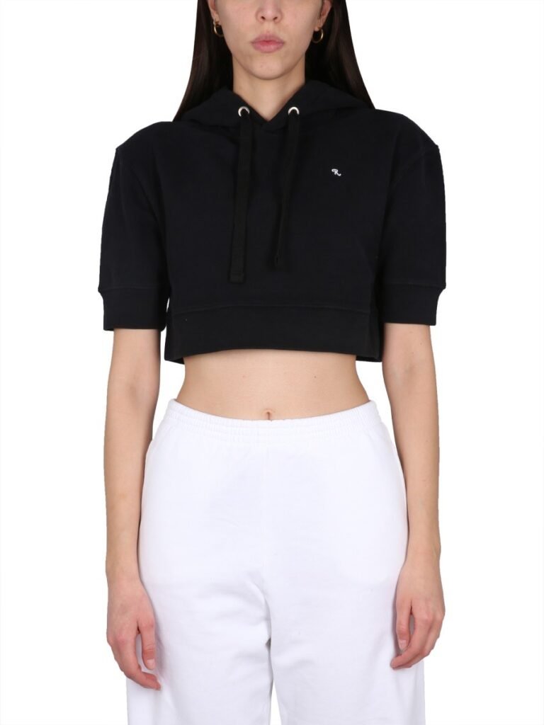 SWEATSHIRT WITH LOGO EMBROIDERY