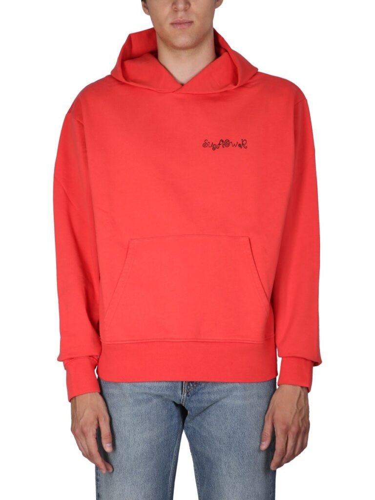 SWEATSHIRT WITH LOGO EMBROIDERY