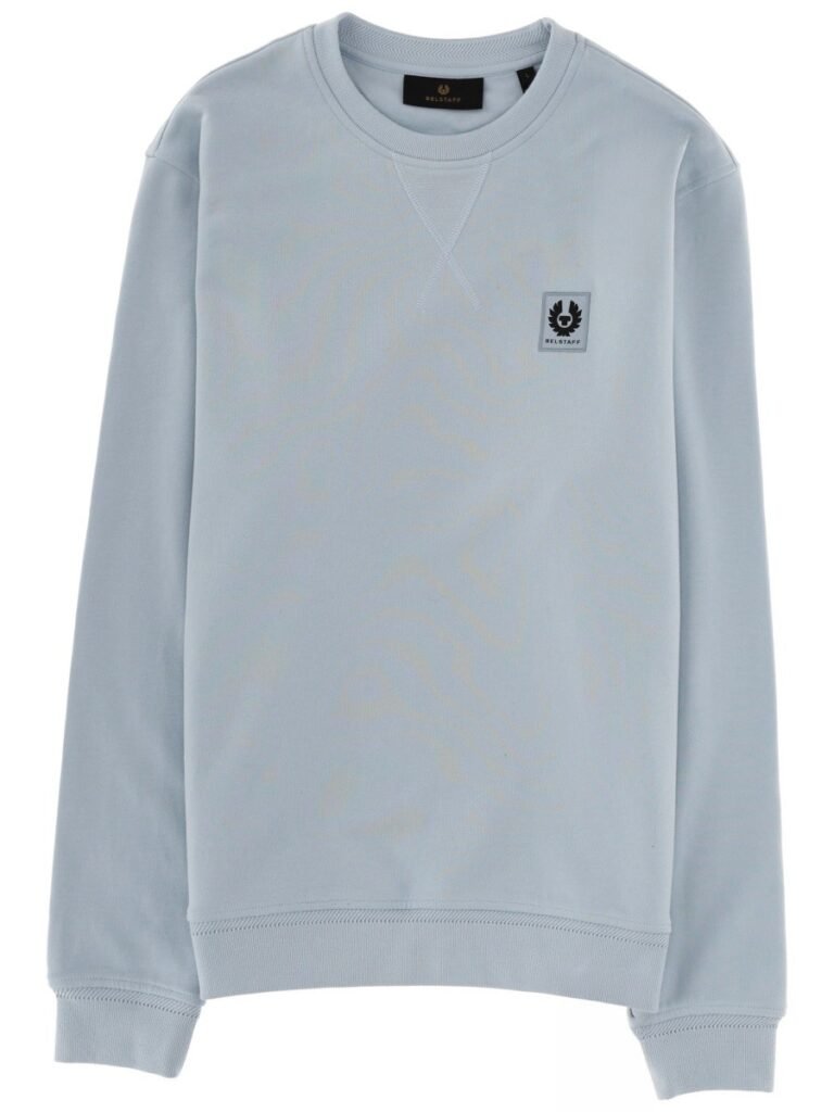 SWEATSHIRT WITH LOGO PATCH
