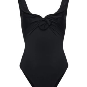 SWIMSUIT WITH FLOWER DETAIL