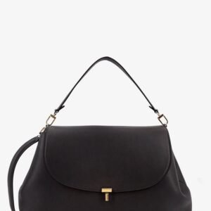 T-Lock Leather Shoulder Bag