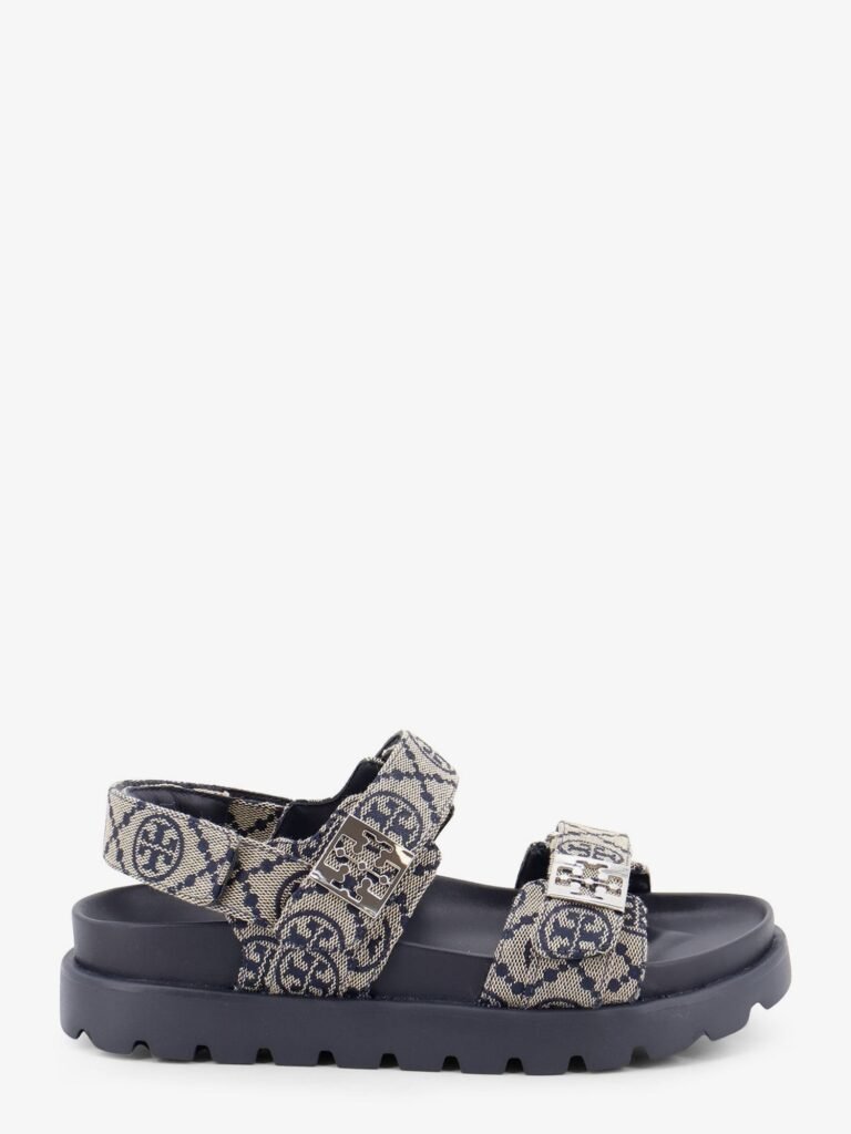 T Mono Perfect Monogram fabric sandals