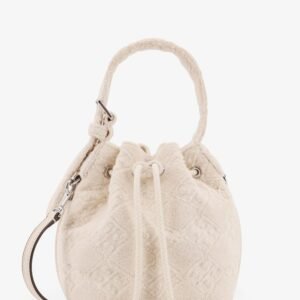 T Monogram Terry Mini canvas bucket bag